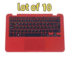 LOT OF 10 NEW Dell Inspiron 11 3162 3164 Keyboard Palmrest Touchpad 54RJ3