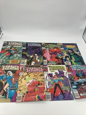 #ad DOCTOR STRANGE Sorcerer Supreme Marvel Comic lot Run 18 19 20 21 22 23 24 25 26 $7.95
