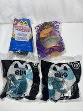 Lot Of 4 McDonald s Burger King Kids Meal Toys New In Package