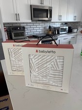 Babyletto Muslin Quilt 100 Organic Cotton 50x50" Newborn Baby Blanket