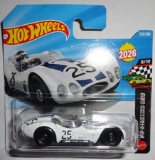 2026 Hot Wheels International Short Card, Starting Grid White Maserati Tipo 61