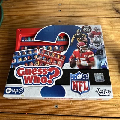 Guess Who? NFL Edition Board Game | Officially Licensed NFL Game for Kids and