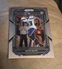 2022 Panini Prizm BOYE MAFE Rookie Card #386 RC Seahawks. rookie card picture