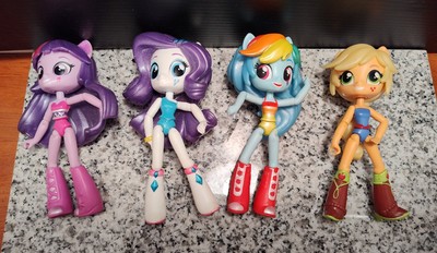Hasbro My Little Pony Equestria Fantasy Dolls. 5'' 2016. Bundle of 4 Dolls.