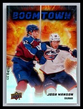 2025-26 Upper Deck #BT-9 Josh Manson Boomtown Colorado Avalanche