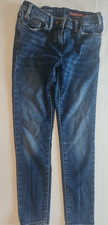 CREWCUTS Runaround Jeans Size 10 Elastic Denim Straight GIRLS preowned