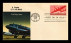 DR JIM STAMPS US COVER AIR MAIL 6C FDC SCOTT C25 ROMP ADD ON CACHET 2 OF 3