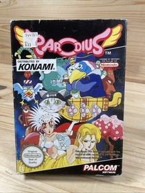 NES Spiel &bull; Parodius &bull; Mit OVP + Anleitung + Case &bull; Nintendo #B16