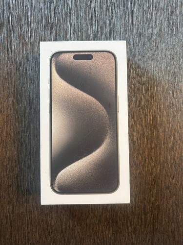 Original BOX for Apple iPhone 15 PRO - Black Titanium, Box ONLY - 第 1/4 張圖片