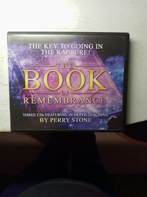 The Book Of Remembrance Three Cds Featuring In Depth Teaching By Perry Stone