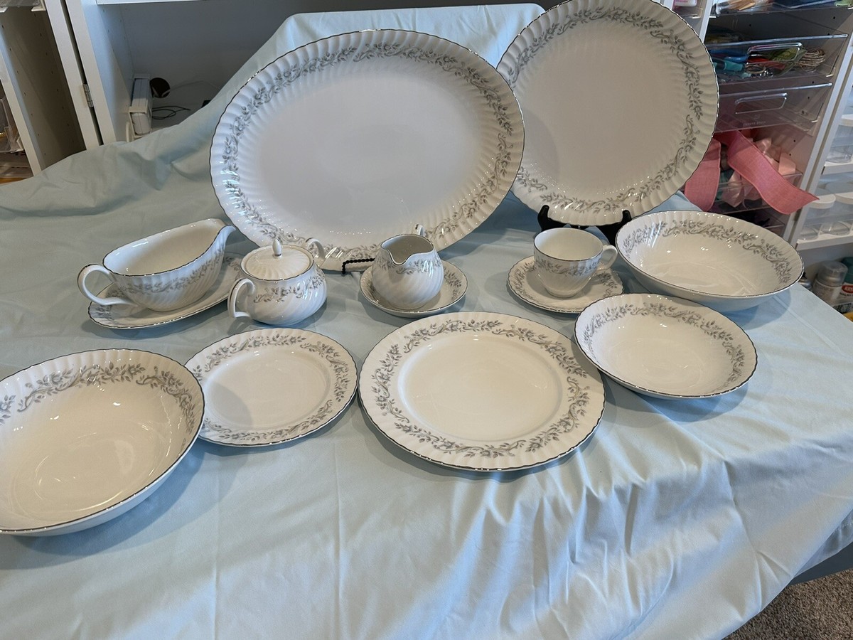 Mikasa Numbered Vintage 95 Piece Set Of Fine China Slightly Used