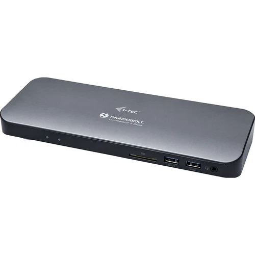 i-tec Thunderbolt 3 Dual 4K Docking Station; Power Delivery 85W incl. TB3 Cable