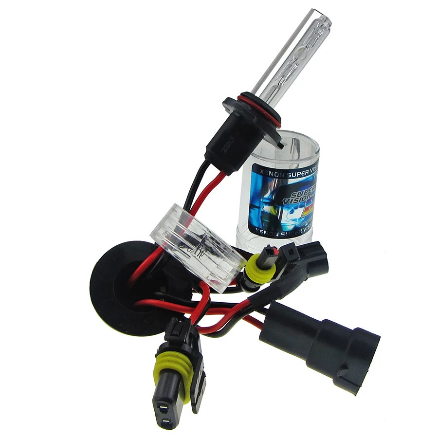 HB4 9006 6000K Cristal Branco HID Lâmpadas de Substituição Farol/Luz de Nevoeiro NOVO - Imagem 2 de 4