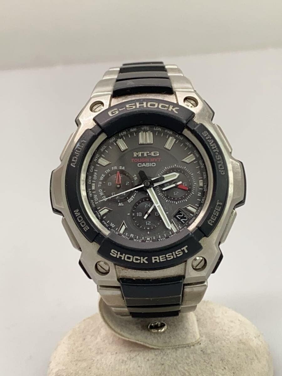 CASIO G-SHOCK MTG-1200-1AJF Silver Stainless Steel Tough CASIO G-SHOCK MTG-1200-1AJF Silver Stainless Steel Tough