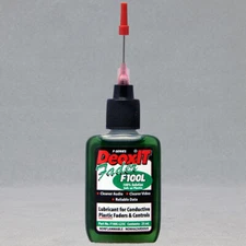 DeoxIT® Fader Liquid 25ml bottle, 100% solution - Needle dispenser