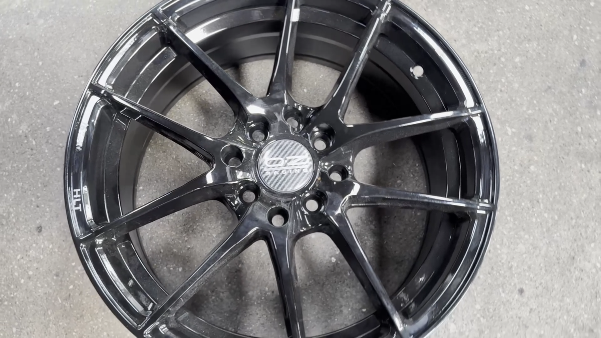 New 16x7 OZ Leggera HLT Black 4x114.3 (4 wheel) fit HONDA TOYOTA