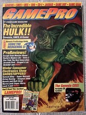 GamePro Magazine April 1994 The Incredible Hulk - w/ Sonic Hedgehog 3 Strategy