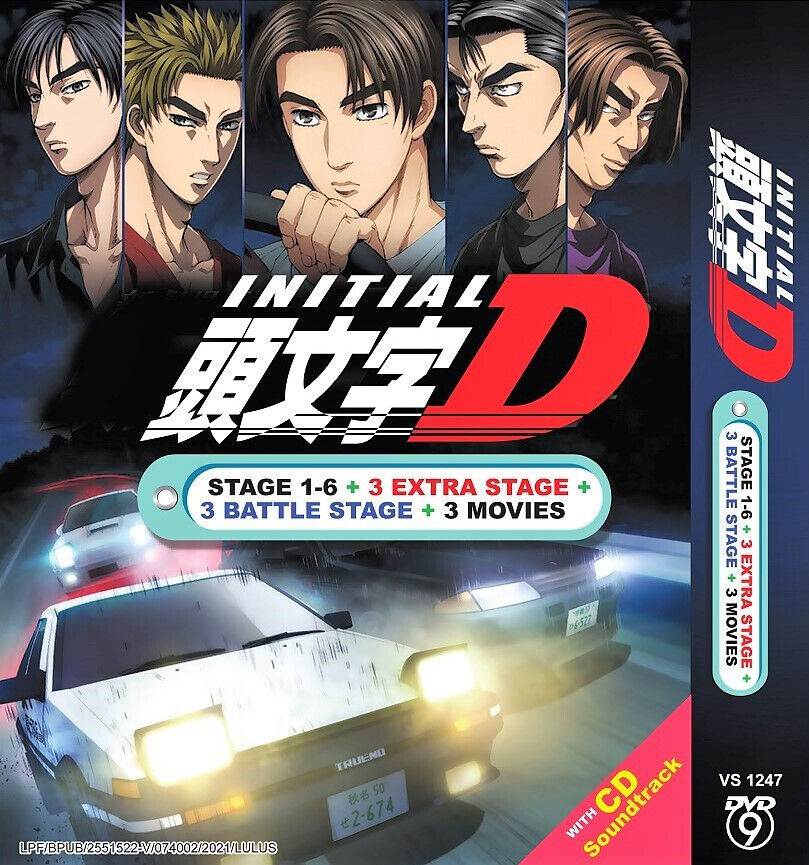 Preços baixos em Animação Initial D DVDs e discos Blu-Ray