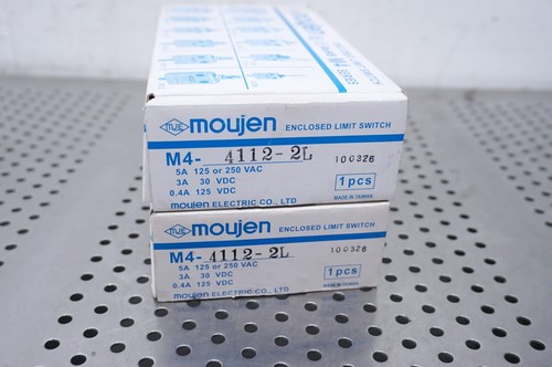 NEW MOUJEN M4-4112-2L Limit Switch 5A 125 or 250VAC - Picture 5 of 5