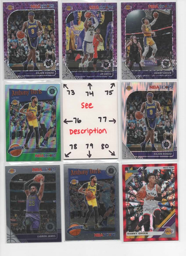 NEW Los Angeles Lakers U-PICK Serial #d JERSEY AUTO Rookies LEBRON KOBE MAGIC AD - Picture 88 of 191