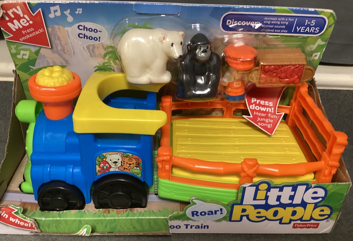 「Choo Choo TRAIN」  ZOO Fisher-Price Little People Choo-Choo Zoo Train, Musical