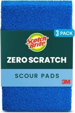 Scotch-Brite Non-Scratch Scour Pads, 3 Pads