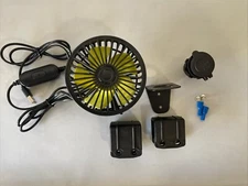 10L0L Golf Cart Fans, Portable USB Fan for Yamaha Club Car DS Precedent EZGO 