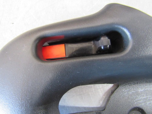 1993-2002 Pontiac Firebird TA OEM RH PASS Door Panel Handle Trim Bezel Black 3B5 - Picture 2 of 4