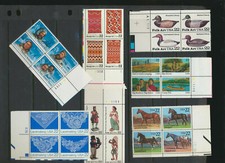 7 Different 22  Se-Tenant Commemorative Plate  Blocks collection Builder Value