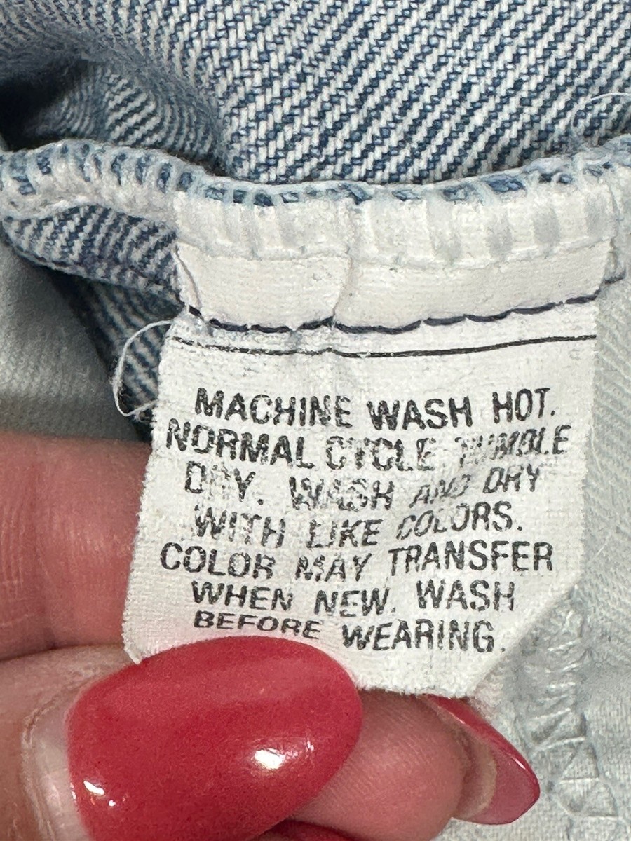 Vintage 80s 90s Levis 505 Orange Tab Made in USA 20505-0217 Faded