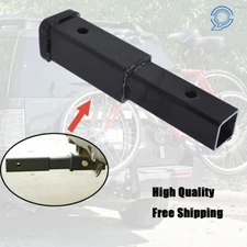 8" Trailer Hitch Extension 2" Receiver Tube Extender Receiver 5/8" Pin Hole