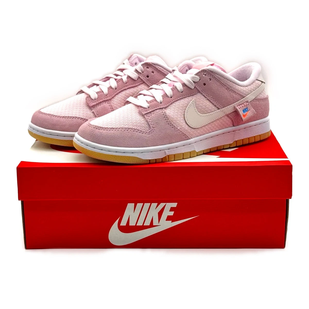 DZ5318 640 Nike Dunk Low Teddy Bear Light Soft Pink Foam Medium Cherry Beige
