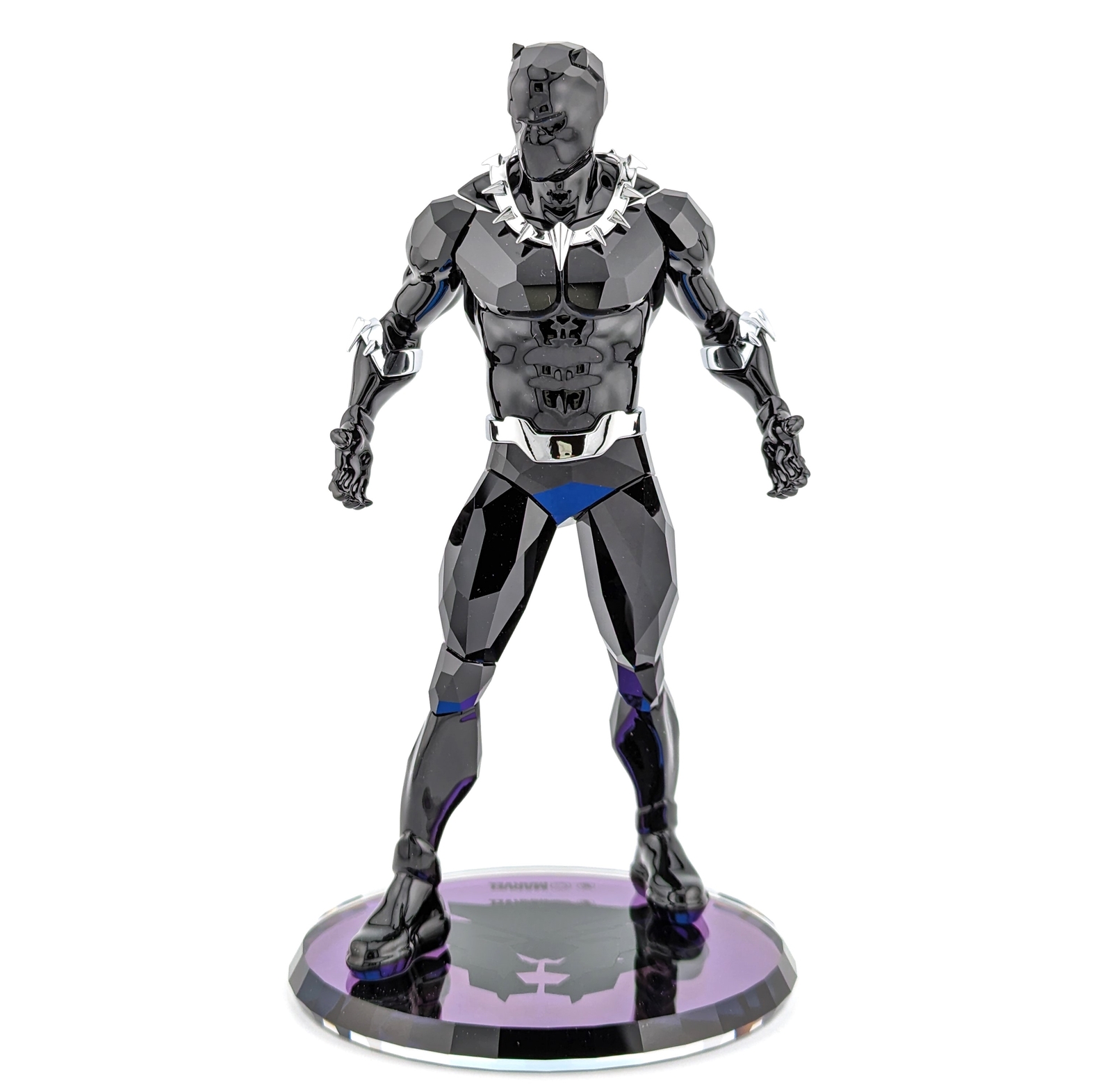 Swarovski Marvel Black Panther Figurine Black (5645683) for sale