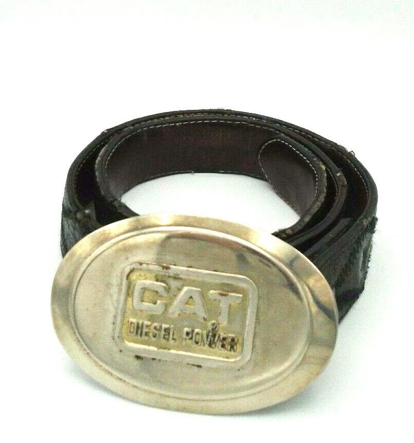 Caterpillar belt buckle top