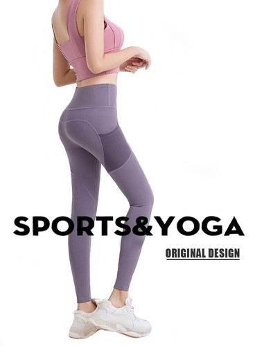 Leggings Sportivi Donna Palestra Fitness Leggins Pantaloni Sportivi  Modellanti | eBay