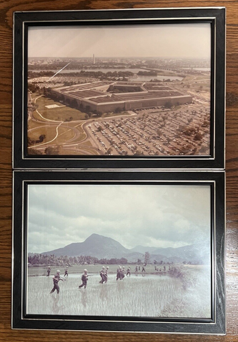 Vintage Vietnam War Soldiers Pentagon Photo 10x14 Set Military Army Troops Kodak - Picture 13 of 13