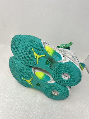 Nike Air Jordan 4.5Y Shoes - Max Aura 4 - XXXVI Guo - Pink Light Blue - Picture 6 of 12