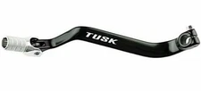 Tusk Folding Shift Lever Black/Silver For Kawasaki KLR650 1987-2018 (106)