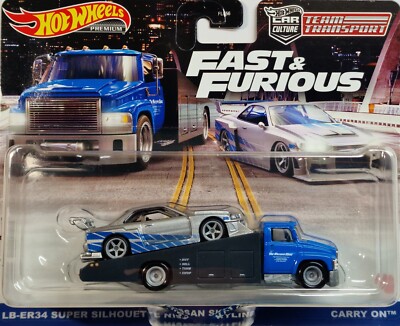 Hot Wheels Team Transport LB-ER34 SUPER SILHOUETTE NISSAN SKYLINE 