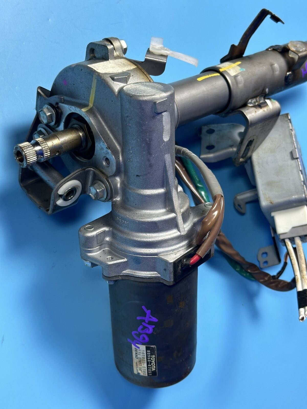 2004 2009 Toyota Prius Electric Power Steering Motor Column 80960