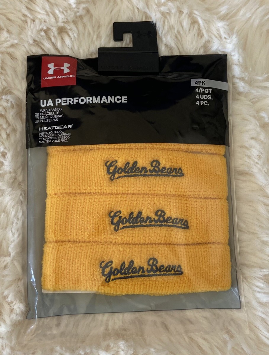Under Armour Adult Pk Yellow Knit California Golden Bears
