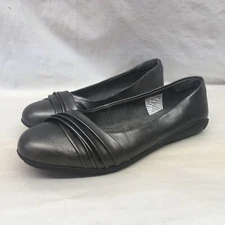 Jaclyn Smith Farrah Shoes Metallic Gray Flat Shoes Size 10