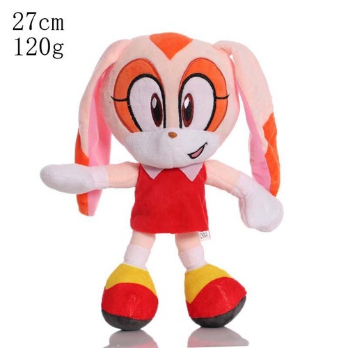 27cm Sonic the Hedgehog Rabbit Plush Stuffed Plushies Animal Kids Birthday Toy - Picture 2 of 4