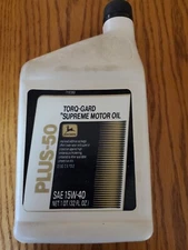 John Deere Torq-Guard Supreme Motor Oil Plus-50- SAE 15W-40 - FREE SHIPPING