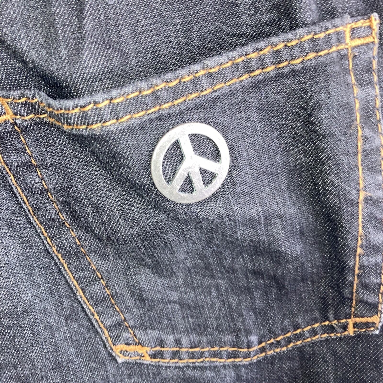 MOSCHINO VINTAGE DARK BLUE VINTAGE JEANS - SIZE 30 4