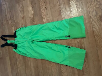 Skihose, Decathlon Piste 500, neongrün, Größe 143 - 163 cm