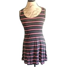 Monteau Los Angeles Women's Sleeveless Dress Size Small Skater Summer Grunge