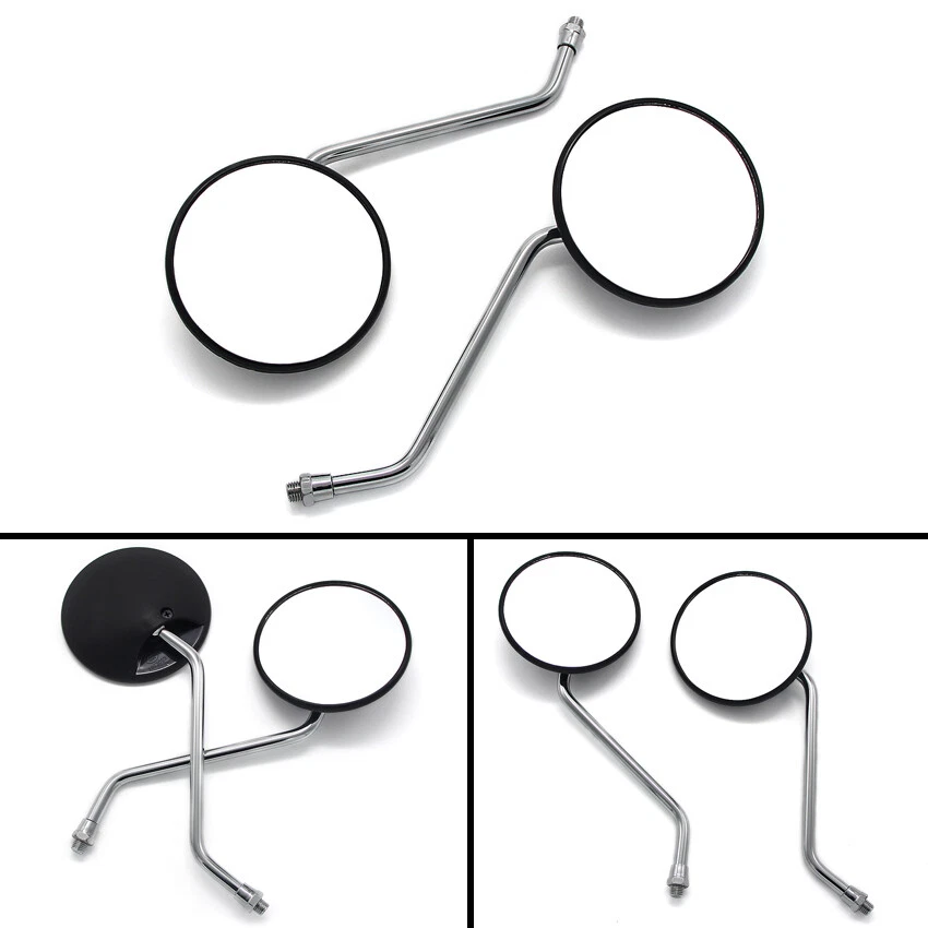 Espejo retrovisor moto para Honda XR75 XR80 XR100 XR125 XR185 XR200 XR250 Foto 3 de 4