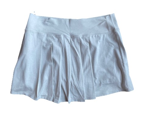 Vuori Women’s Halo Performance Skirt Salt Heather Lined DreamKnit NEW XL - 第 5/5 張圖片