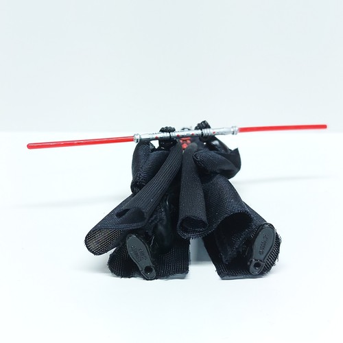 FIGURA DE ACCIÓN DE COLECCIÓN STAR WARS DARTH MAUL 100% COMPLETA ORIGINAL HASBRO - Imagen 5 de 12